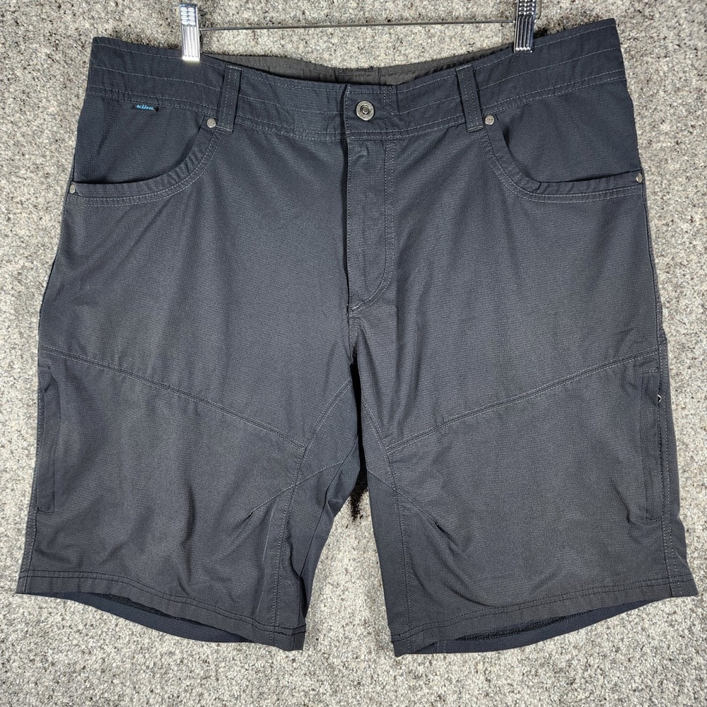 KUHL Silencr Hiking Shorts Mens 40 Gray Technical Active Outdoor Excellent